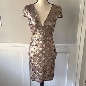 Dress the Population Bree Sequin Bodycon Mini Dress
